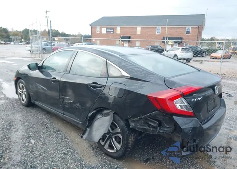 2017 Honda Civic Lx из США, поврежденный, VIN 2HGFC2F52HH563009